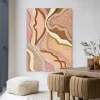 New Urban Cotton Wandkleed Vague in maat en frame naar keuze