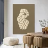 Outlet Urban Cotton Wandkleed Vivid Vase 09 in maat en frame naar keuze