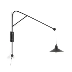 Clearance Kave Home Wandlamp Eleazar Zwart