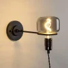 Outlet Zuiver Wandlamp Hazy kleur Zwart