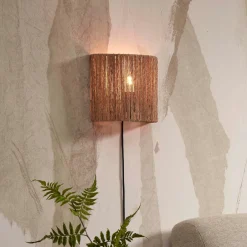 Hot GOOD&MOJO Wandlamp Iguazu Jute, kleur Naturel