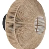 Hot Light & Living Wandlamp Lyra kleur Naturel/Mat Zwart