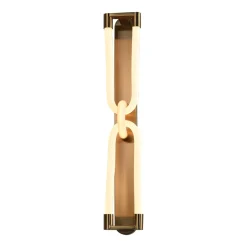 Best Richmond Interiors Wandlamp Lysa kleur Brushed gold