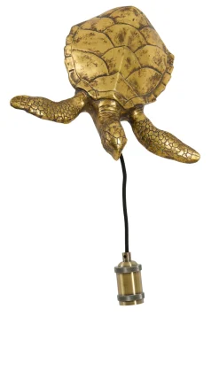 Hot Light & Living Wandlamp Turtle kleur Brons