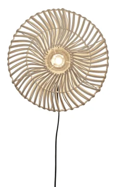 Best GOOD&MOJO Wandlamp Zanzibar Rotan, 40cm
