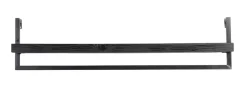 Hot Light & Living Wandplank Maddison Mangohout, kleur Zwart