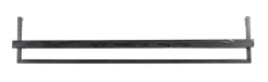Hot Light & Living Wandplank Maddison Mangohout, kleur Zwart