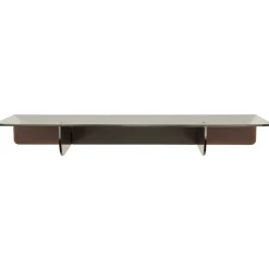 By-Boo Wandplank Plexo Acryl, 60cm Bruin