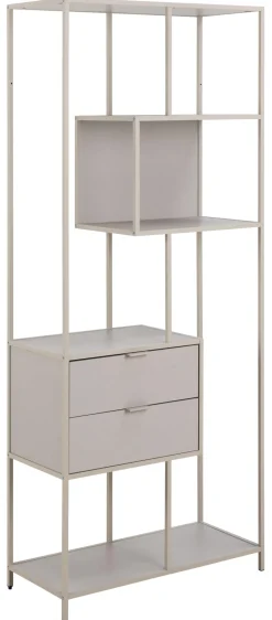 Best Bendt Wandrek Holger Met 2 lades, 185 x 77cm, kleur Grijs