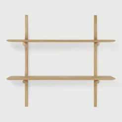 Discount Ethnicraft Wandrek PI Hout, Met 2 planken