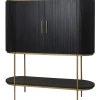 Tower Living Wijnkast Rivello Mangohout, 150 x 135cm