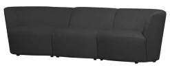 Discount WOOOD 3-zits Bank Coco Bouclé