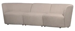 Discount WOOOD 3-zits Bank Coco Bouclé