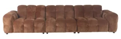 Outlet Dutchbone 4,5-zits Bank Hackman Velvet