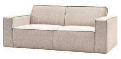 New LABEL51 3-zits Bank Kay Bouclé, kleur Naturel