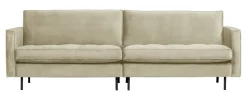 Clearance WOOOD 3-zits Bank Rodeo Classic Velvet