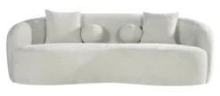 Best LABEL51 3-zits Organische Bank Novo Elite stof, 236cm