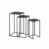 Clearance RENEW Zuil Fanna Teakhout, Set van 3 stuks