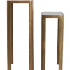 Outlet Light & Living Zuil Oxe Set van 2 stuks, kleur Antiek Brons