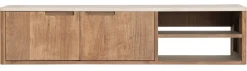 Discount DTP Home Zwevend TV-meubel Bliss Mortex Teakhout